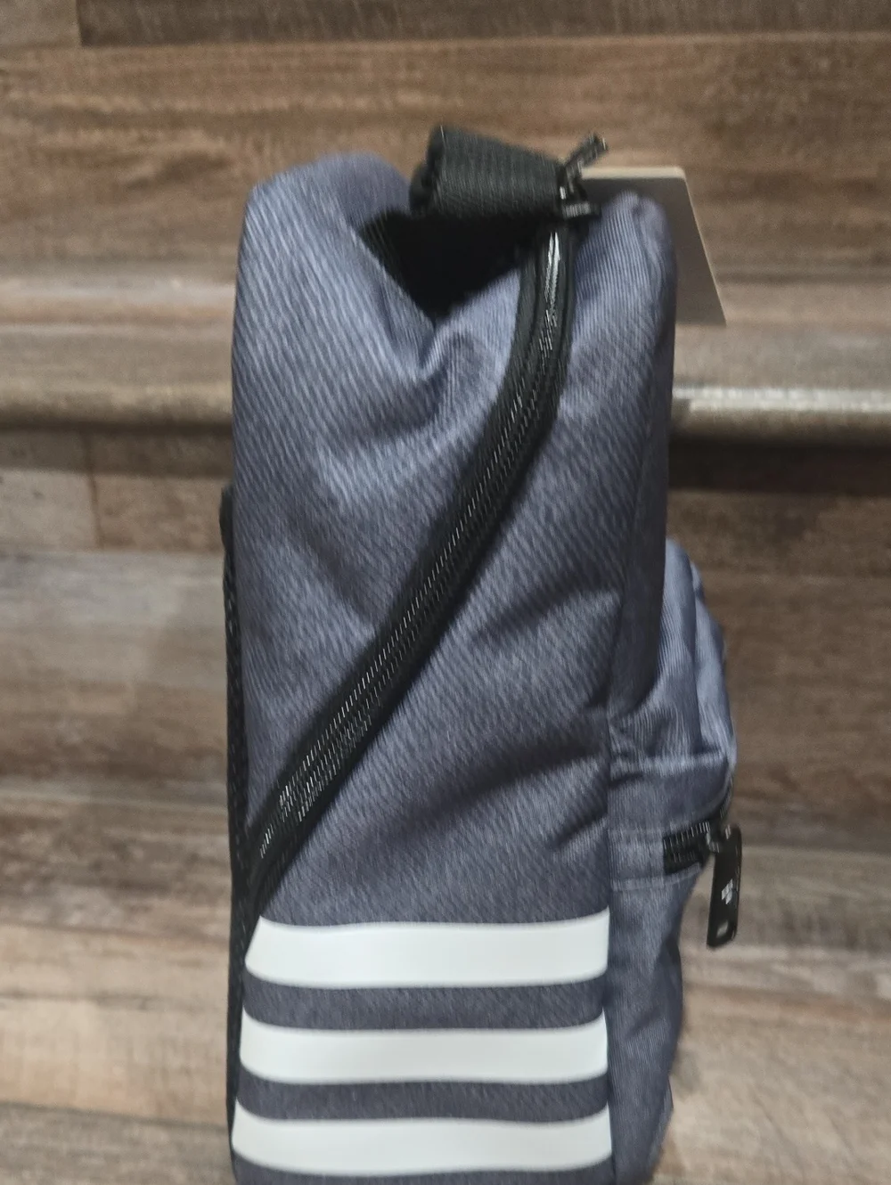New adidas Men’s Navy Blue Sling Lunc Bag with White Logo